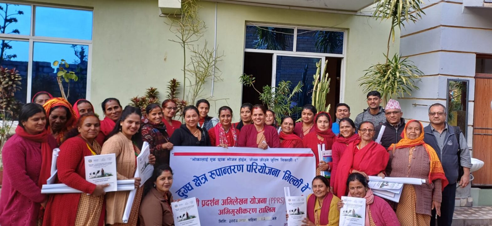 Improving the food security, income & nutrition of women lead families in central Nepal